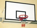 BASKETBOL POTASI DUVARA MONTELİ  FİBER POLİÜRETAN PANYALI 105X180CM